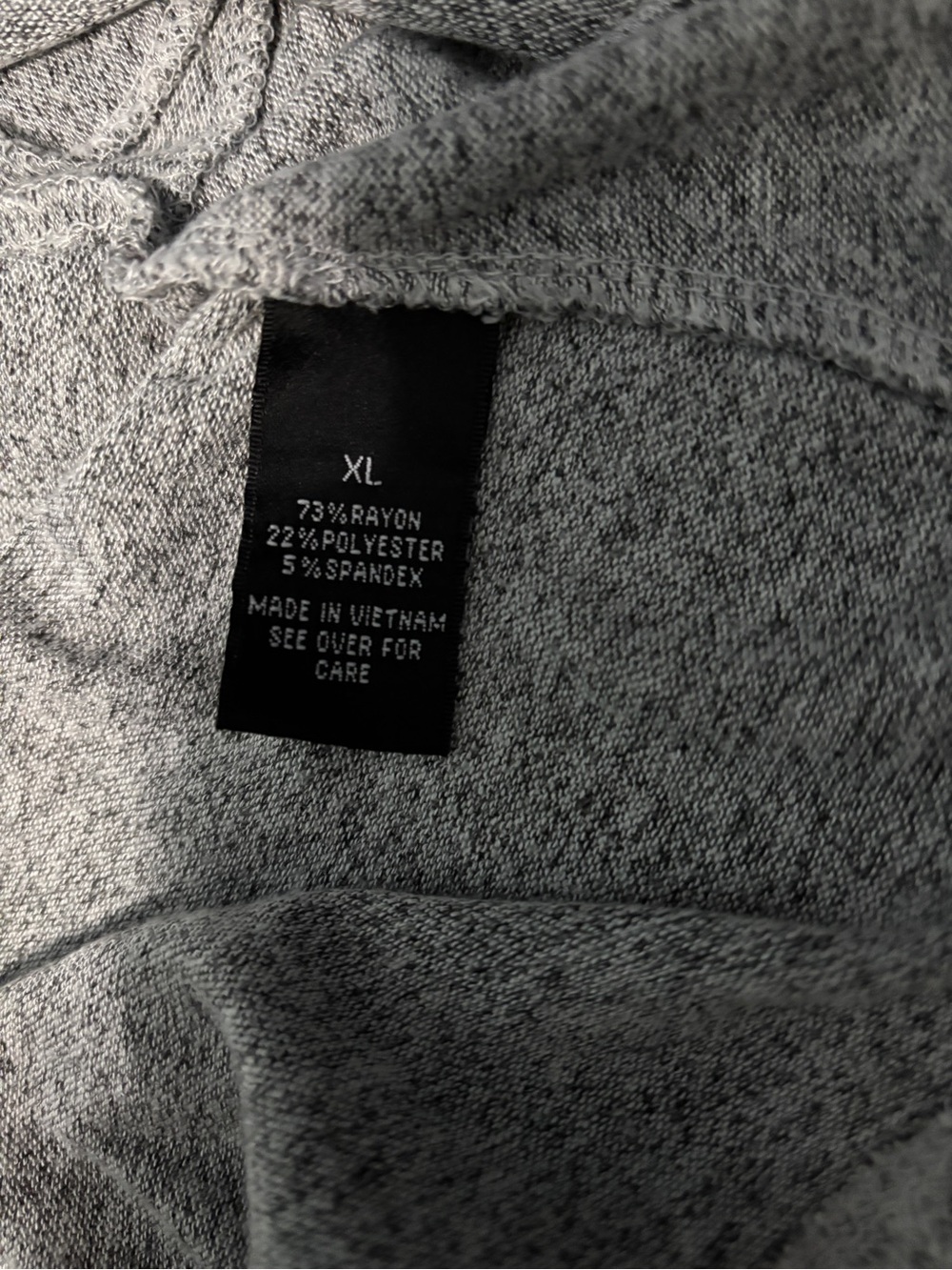 AGB Light Gray Cozy knit Dress- Size XL - Picture 3 of 4